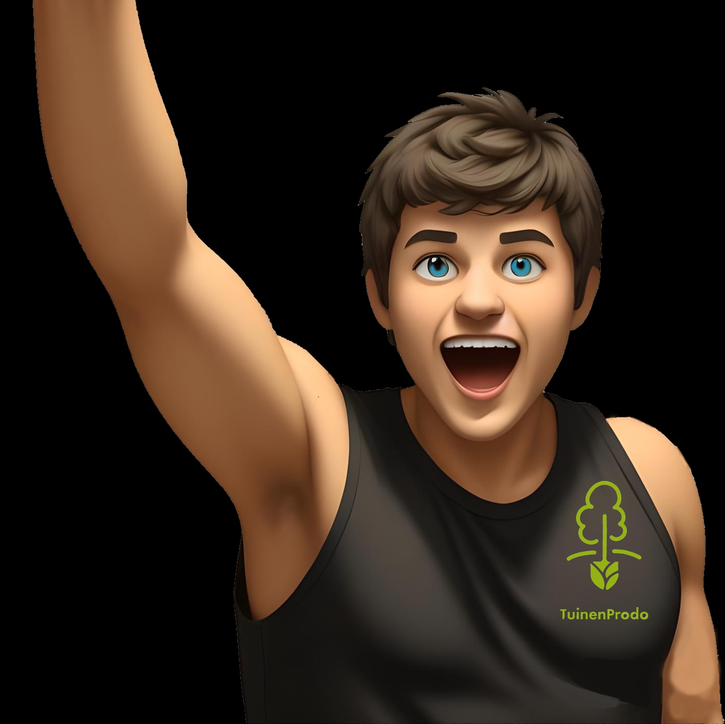 Tuinen Prodo mascotte